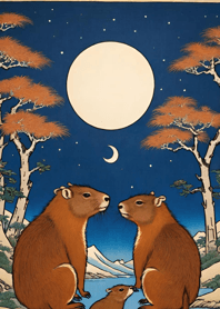 Ukiyo-e - Capybara 65c7D1
