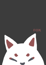 Fox white and black
