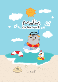 Mootoo on the beach