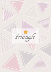Triangle Star'Beige'