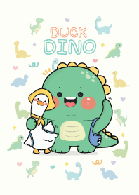 Dino Gotchi Chubby & Duck Cute
