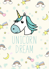 Unicorn Dream Pastel Blue