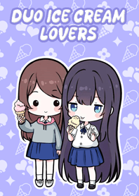 Duo Ice Cream Lovers