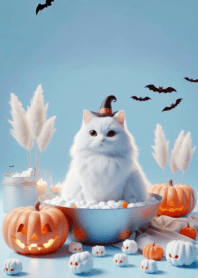Cute Fat Cat Halloween n.5