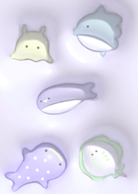 purple♡ぷっくり海の生き物05_1