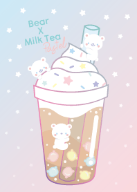 Bear X Milk Tea Pastel