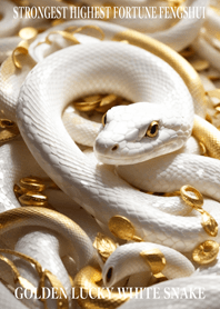 Golden Lucky White Snake 91