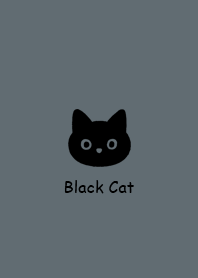 Black Cat｜ブルーグレーシンプル#6