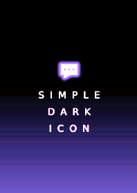 SIMPLE DARK ICON THEME 25