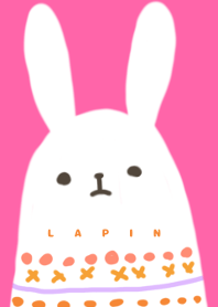 Lapin rose