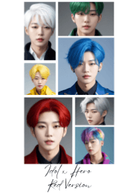 Idol x Hero Red Version en