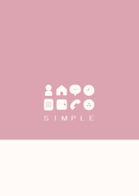 シンプル（beige pink)V.303