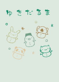 moni yukidaruma natural