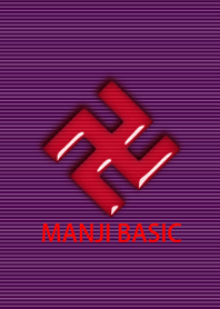 卍 MANJI BASIC -RED-