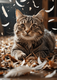 Cat rampage #KLWbA205.