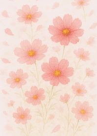 Cosmos flower on light purple