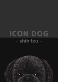 ICON DOG - シーズー - BLACK/02