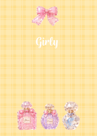 Puffy Girly03 brown & yellow JP