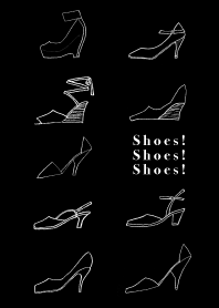 Shoe!Shoe!Shoe! - monochrome/D