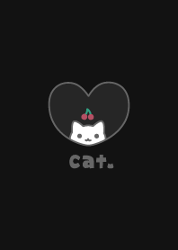 Cat Cherry - Black