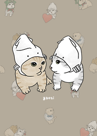 neko combo2 / khaki