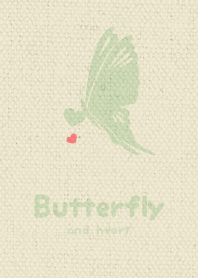 Butterfly & heart ver_Gentle ivory