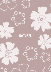 Natural Flower circle Deep Pink2 Japan