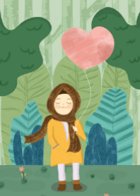 hijab forest