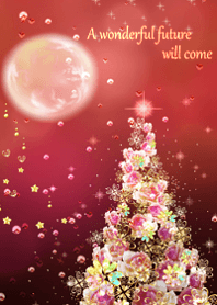 Christmas tree with rising money luck10.