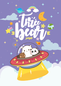 Three Bear Galaxy Purple