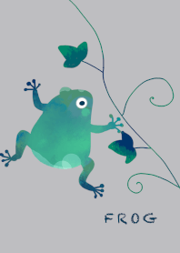 Frog and rain water