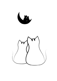 Happy Cats In Love.(invest)