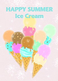 HAPPY SUMMER アイスクリーム