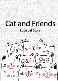 Cat and Friends