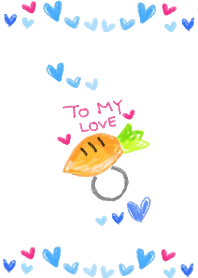 To my love- Carrot Ring