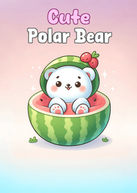 cute white polar bear - JP 05