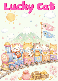Fortune Cat Parade1