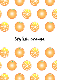 時尚的橙色