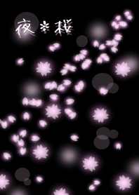 *Cherry Blossom at night*