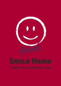 Smile Name Anne