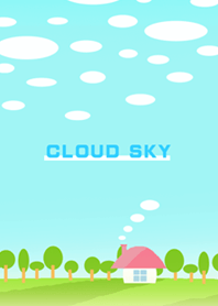 綿雲の空