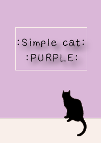 =SIMPLE CAT PURPLE=