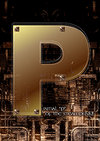 Initial "P" of the steampunk!!