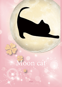 Pink : Lucky Moon & Cat