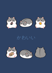 ฉันเลี้ยงแฮมสเตอร์(สีกรมท่า)