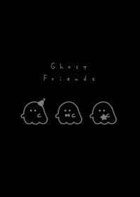 Ghost Friend(line)/ black,gray line