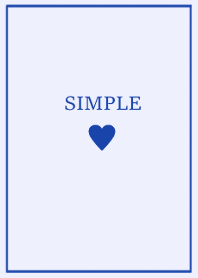 SIMPLE HEART =blue sea=
