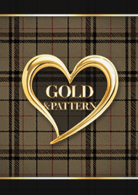 Gold Heart - Plaid  - 01 FD-12
