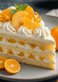 Orange shortcake-I LOVE CAKEj