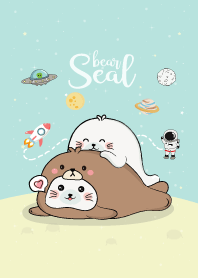 แมวน้ำชุดหมี อุ๋ง อุ๋ง